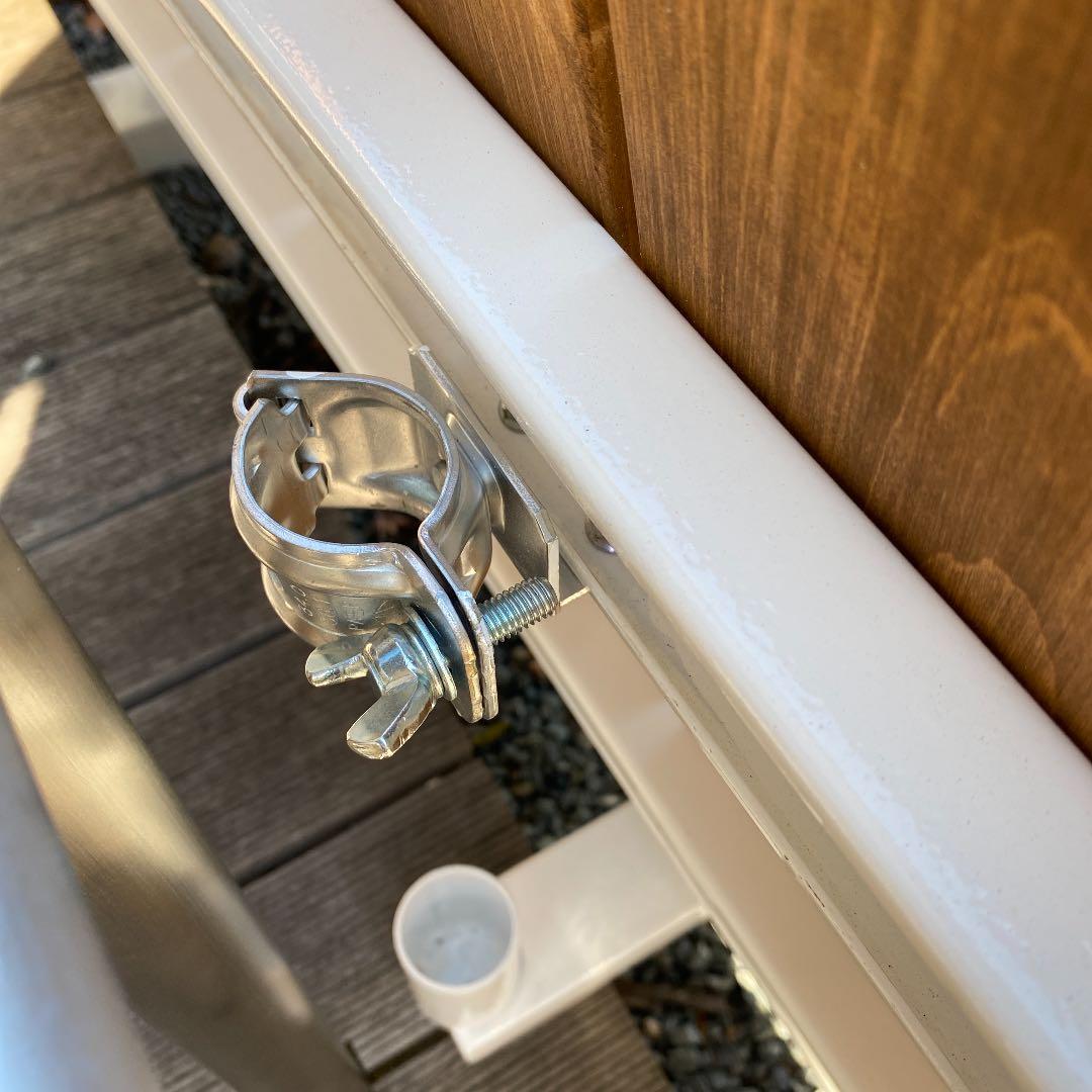 ハンドメイド　ガレージ　ベンチ　鉄骨ベース　檜　桧　ヒノキ　特注可能　高耐久