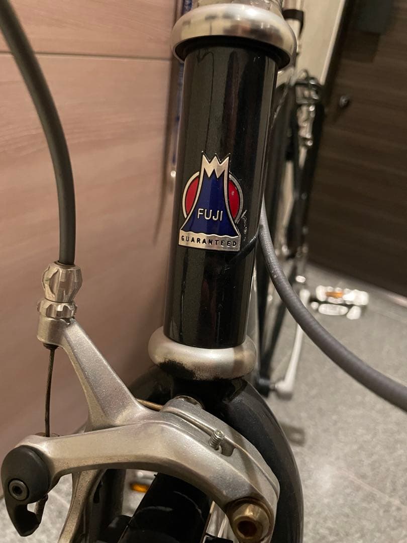 さ*も様 FUJI（フジ）STROLL ストロール 黒 700C シングルスピー