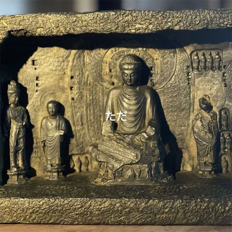 彫刻 盧舎那仏造像 仏壇仏像 禅意 茶室応接間 庭 造景 装飾品 置物