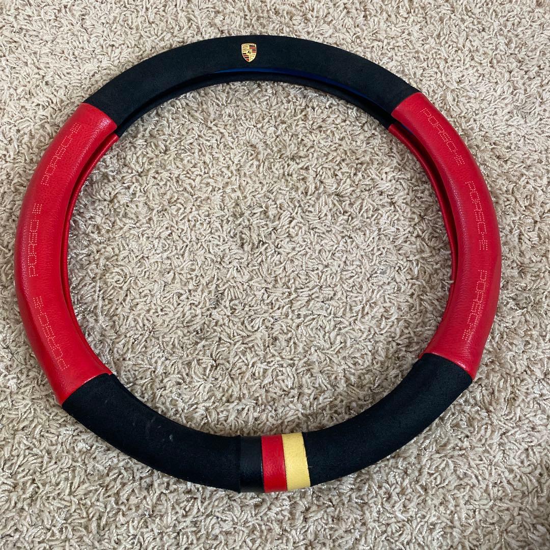 Porscheポルシェ　 自転車クッション　ヘッドクッション　ハンドルカバー