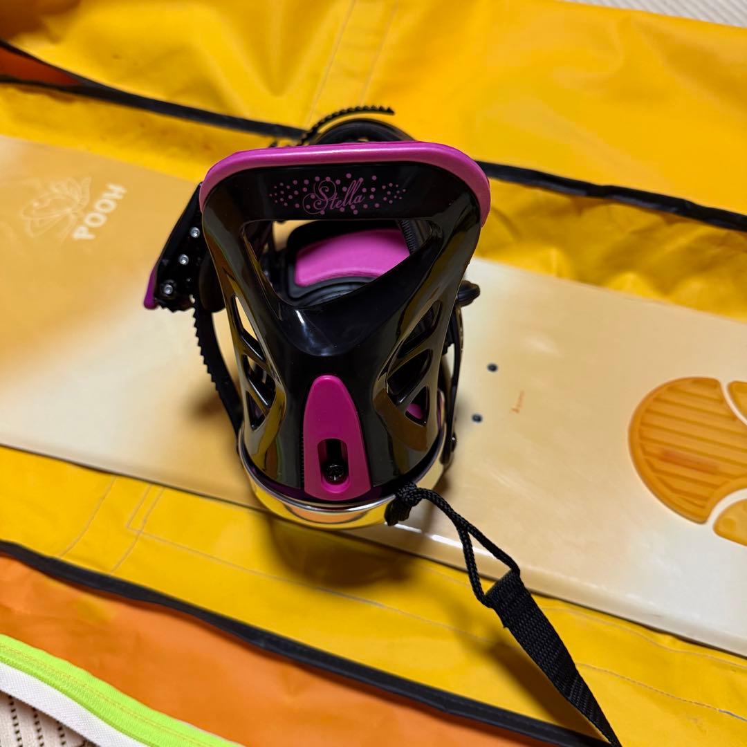 送料無料　ディズニースポーツ　Stella スノーボードセット　リーシュ　キッズ