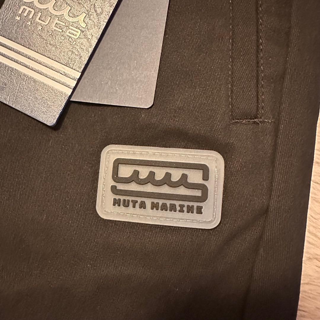 muta★ ピンタック スラックス★L★黒