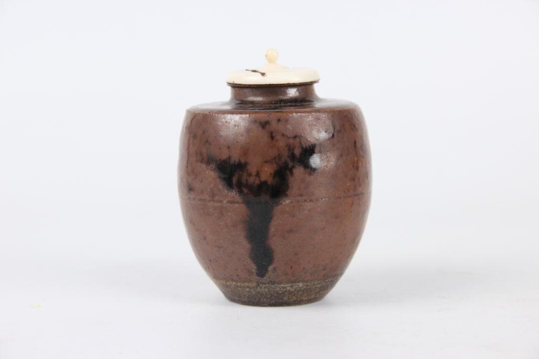 桃山～江戸時代初期 織部 仕覆 古裂 虫食い 茶器 瀬戸 名物裂 ED11-33