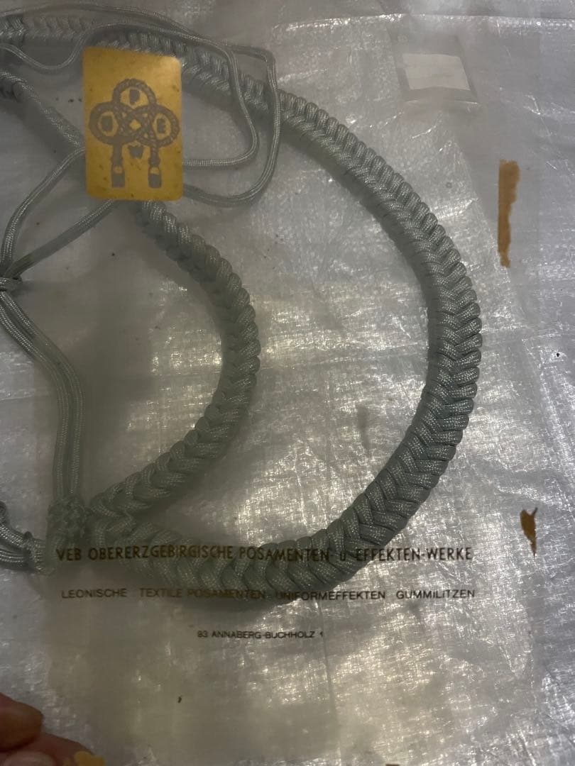 【送料無料】 東ドイツ軍 東独 国家人民軍 NVA 将校 礼装 パレード 飾緒