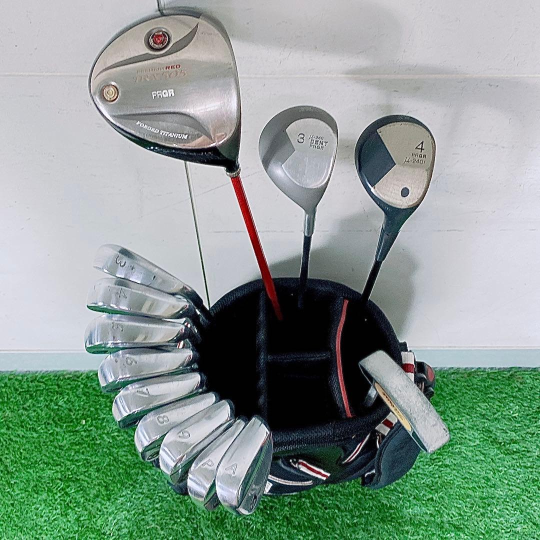 ゴルフクラブ　メンズセット　初心者　プロギア　　TR-X 505 N1606