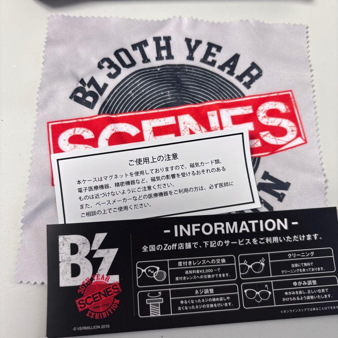 B'z SCENES 稲葉浩志　zoff サングラス