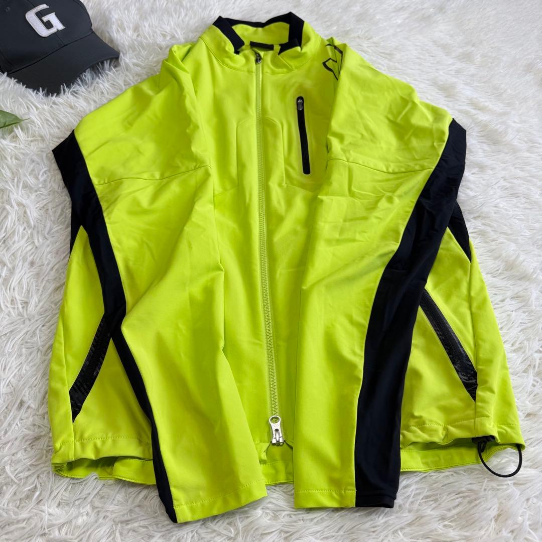 【テーラーメイド】極美品 ジップジャケット イエロー Lサイズ メンズ