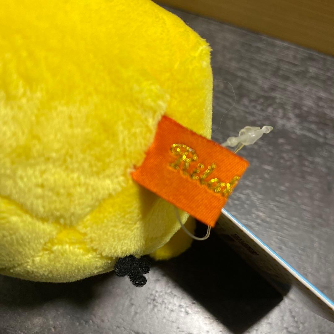 希少　新品 ちっちゃなリラックマぬいぐるみ キイロイトリ タグ付き　当時物