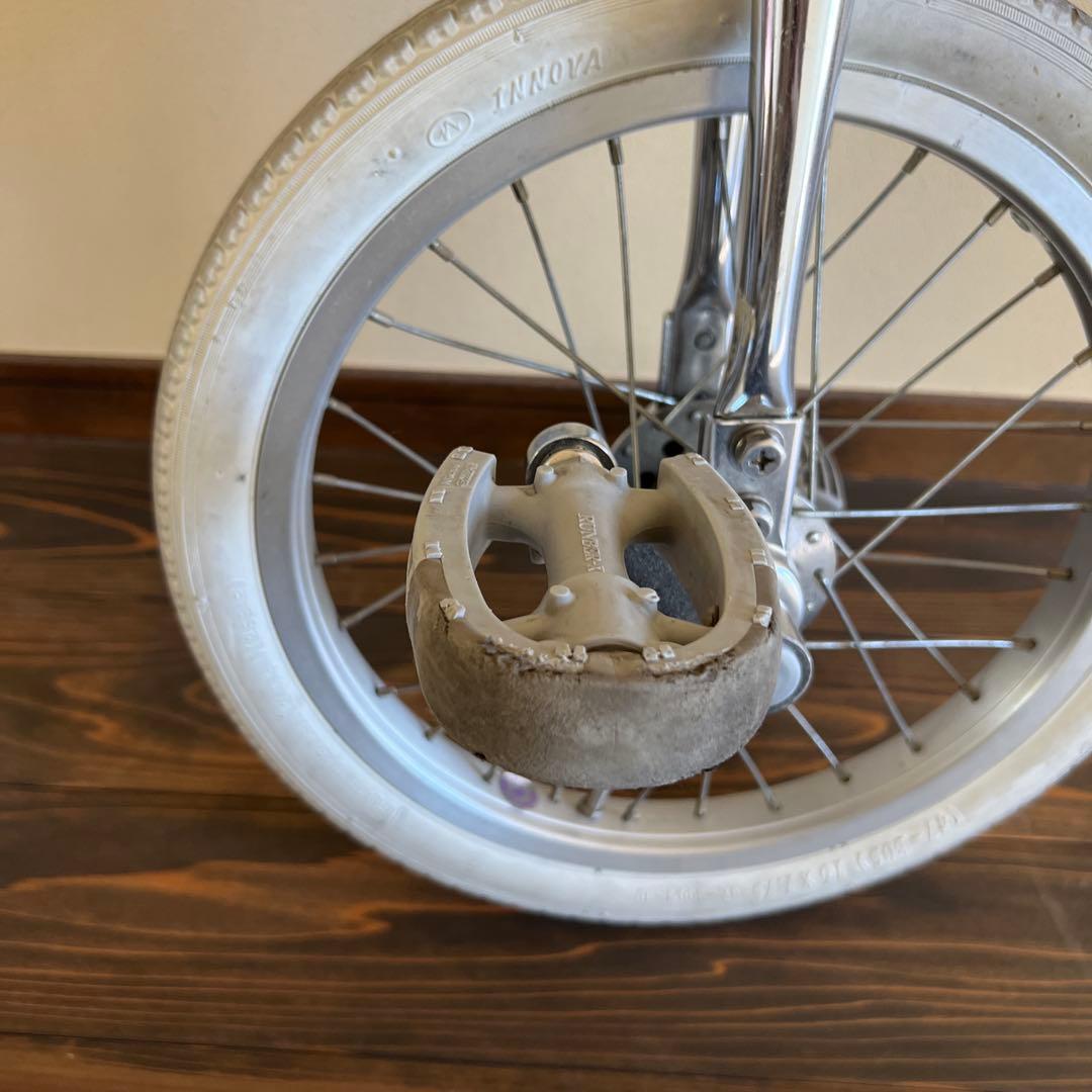 さき　競技用一輪車　16インチ　タイヤ2本付き