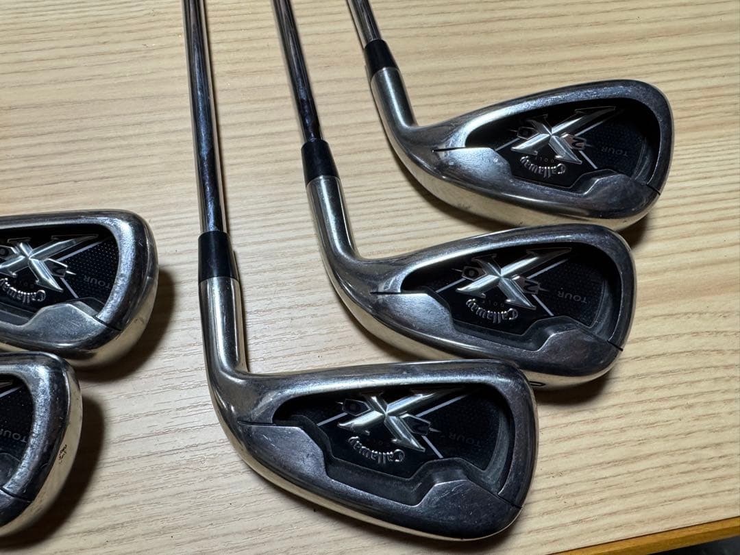 名器 Callaway キャロウェイ X20 tour アイアン 7本セット