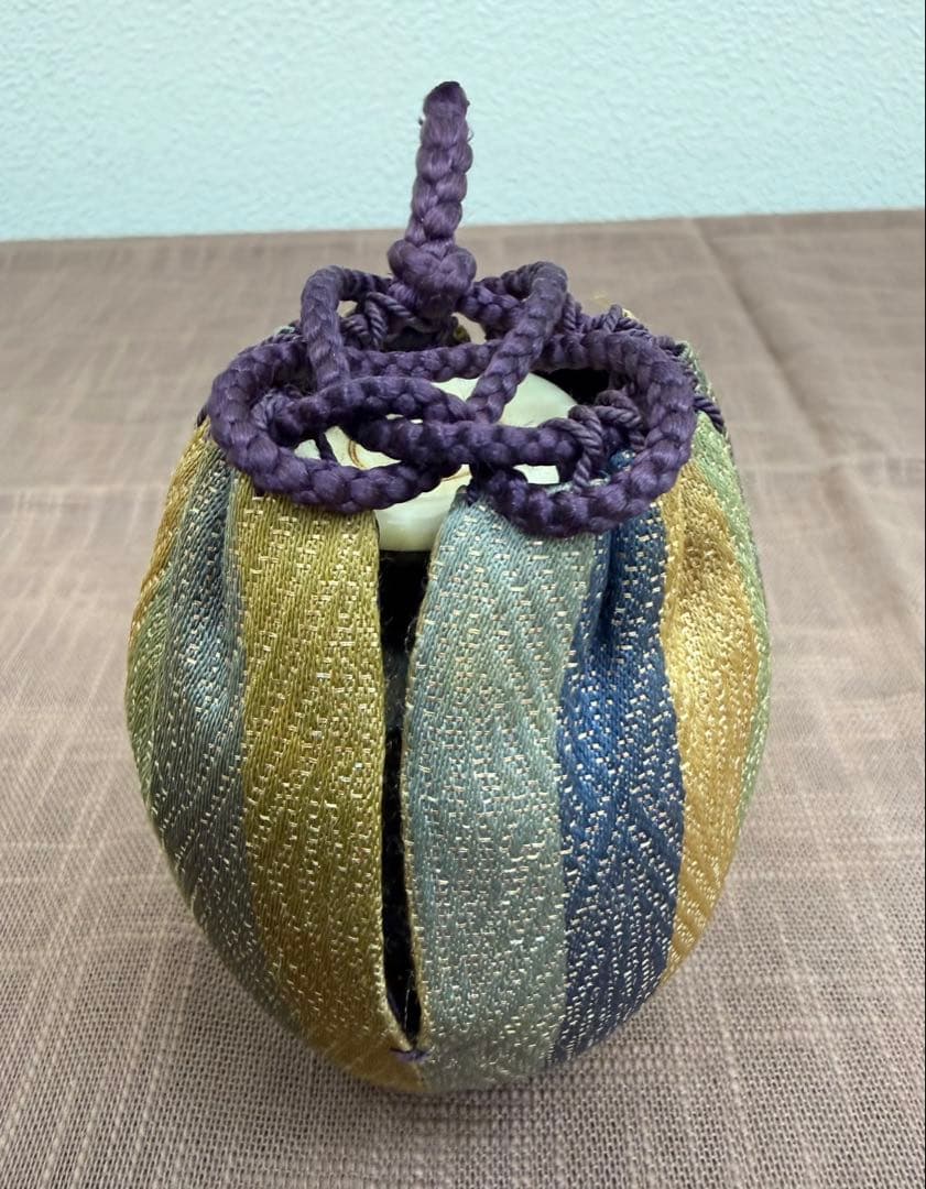 森本陶谷　丹波茶入　共箱　仕覆付　 優品