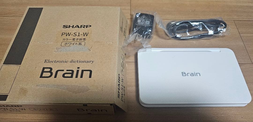 シ*ス様 SHARP 電子辞書 Brain PW-S1-W 高校生モデル