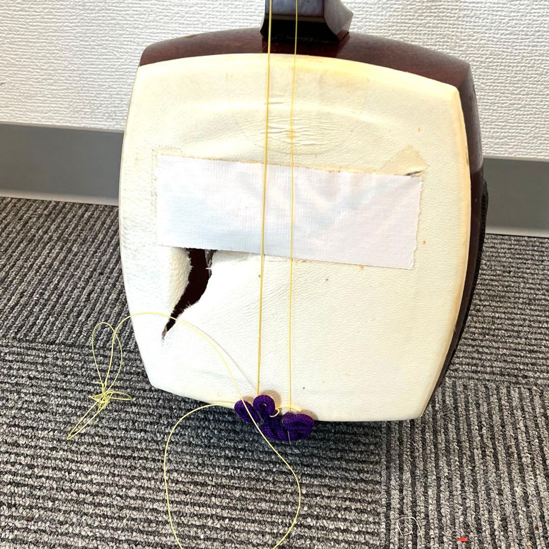 【未メンテ】三味線 ケース付き