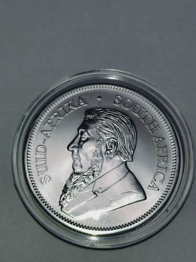 希少2020年 クルーガーランド 銀貨 1オンス　ケース付き