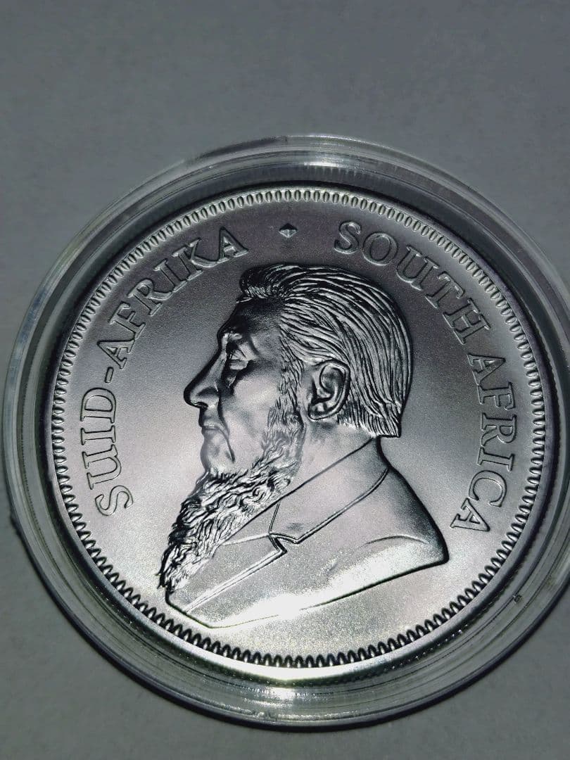 希少2020年 クルーガーランド 銀貨 1オンス　ケース付き