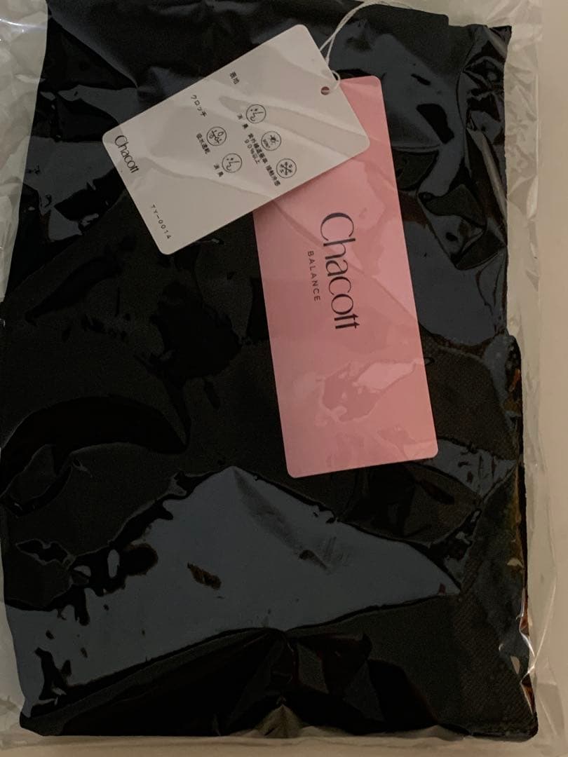 チャコット　バランス　サイドレースコンビレギンス　ブラックL新品　ヨガピラティス