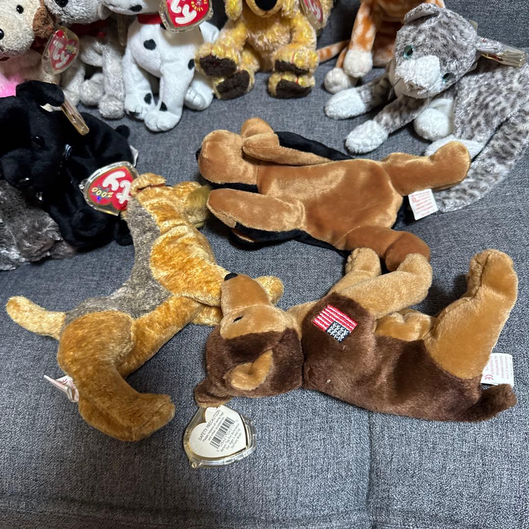 ty ⭐︎Beanie Babiesビーニーベイビーズ　犬　ねこ　ぬいぐるみ　大量