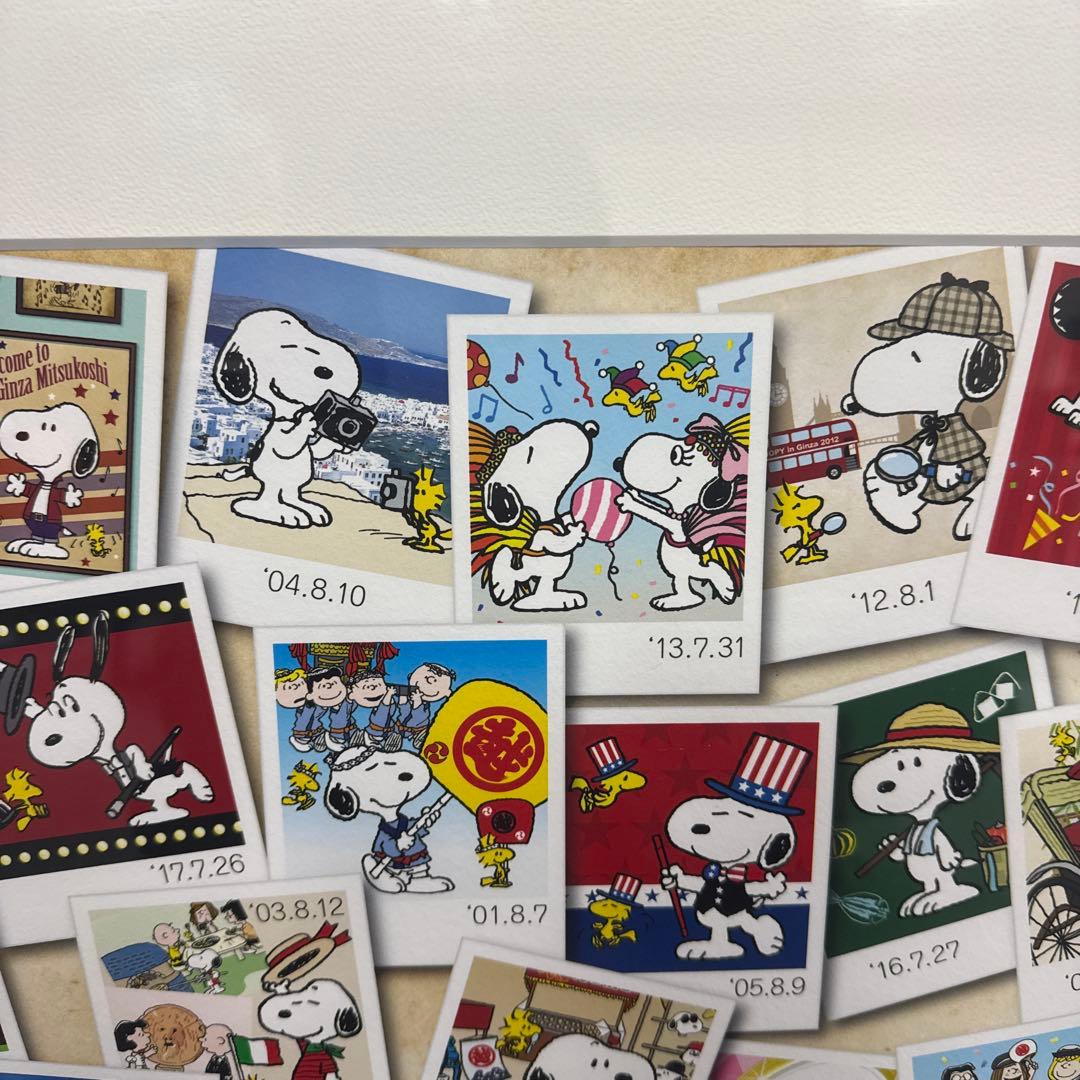 【激レア】スヌーピー　アート絵　SNOOPY　銀座三越