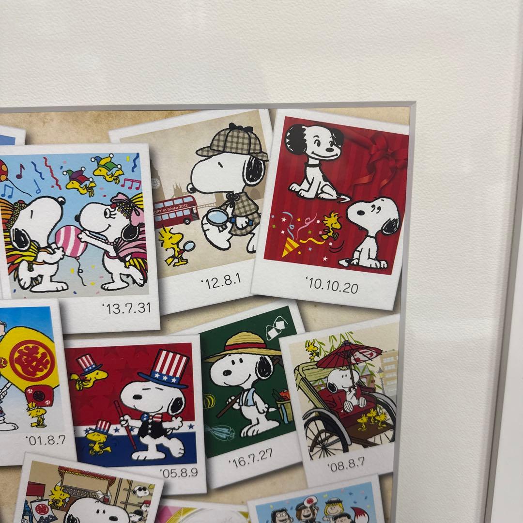 【激レア】スヌーピー　アート絵　SNOOPY　銀座三越