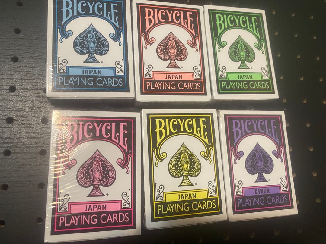 【新品未開封】Bicycle トランプ JAPAN全色+GINZAモデル【希少】