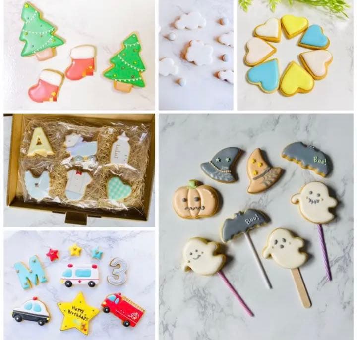 アイシングクッキー　オーダーページ