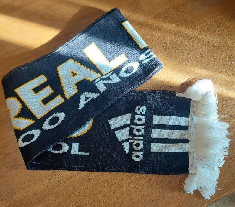 レアル・マドリード100周年記念 マフラー adidas 正規品