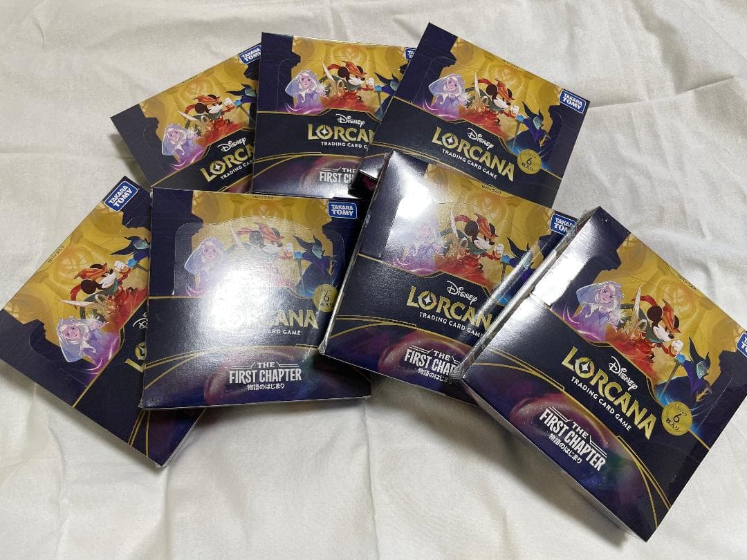 ディズニー ロルカナ 物語のはじまり シュリンク付 未開封 7box