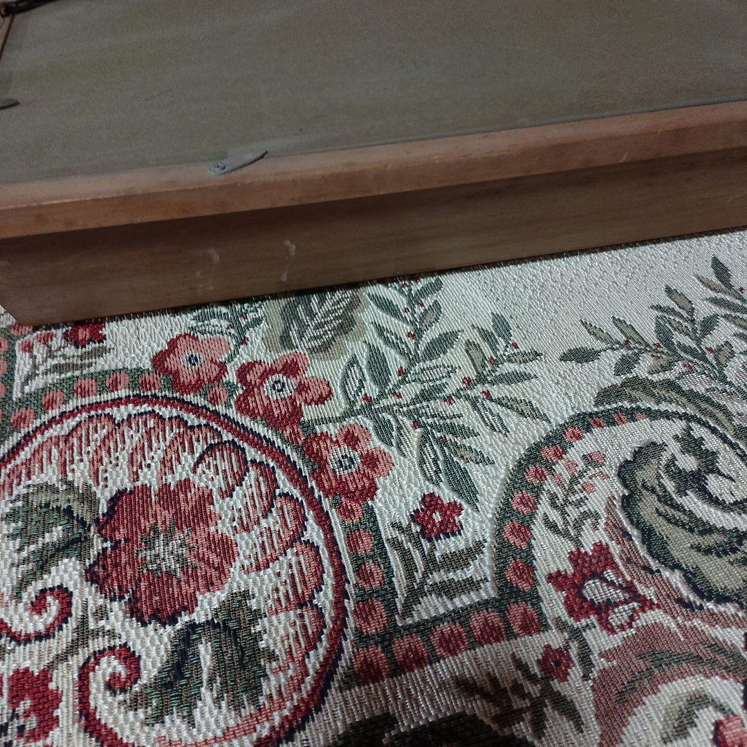 ★スピード発送★送料込★家紋【純金メッキ】純金鍍金　銅　高級木製額縁 　額受金具