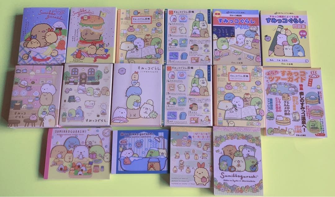 ⭐︎162点⭐︎ すみっコぐらし まとめ売り メモ帳 ステッカー 文房具