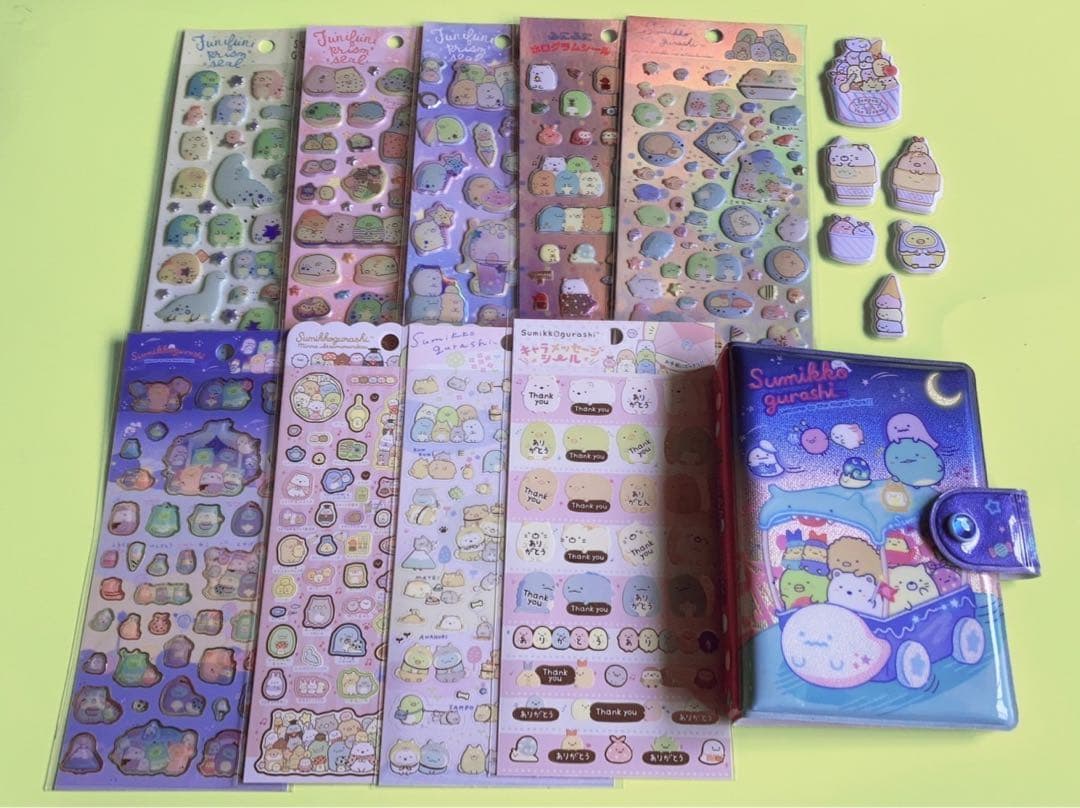 ⭐︎162点⭐︎ すみっコぐらし まとめ売り メモ帳 ステッカー 文房具