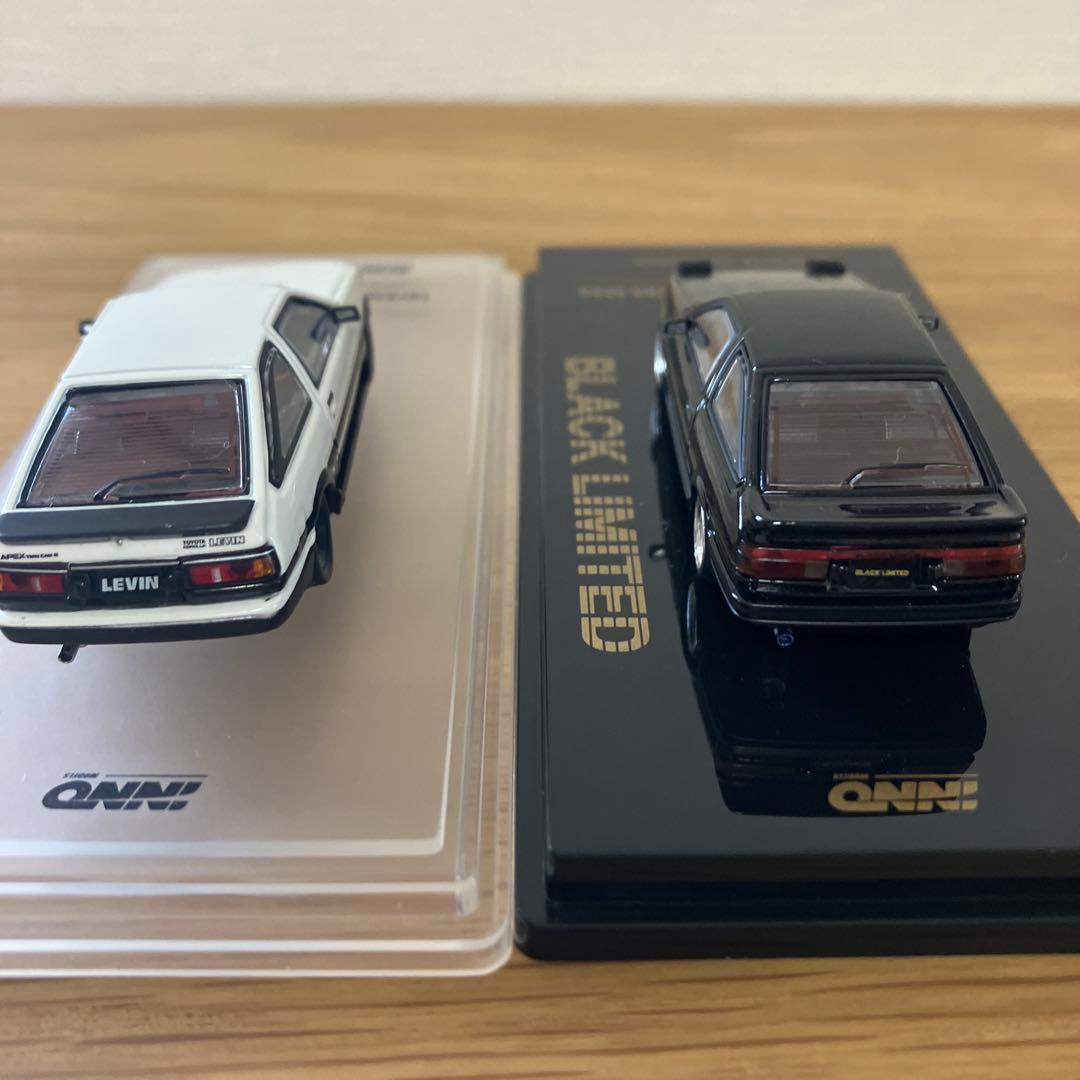 トヨタ AE86 レビン & スプリンター ミニカーセット　inno64