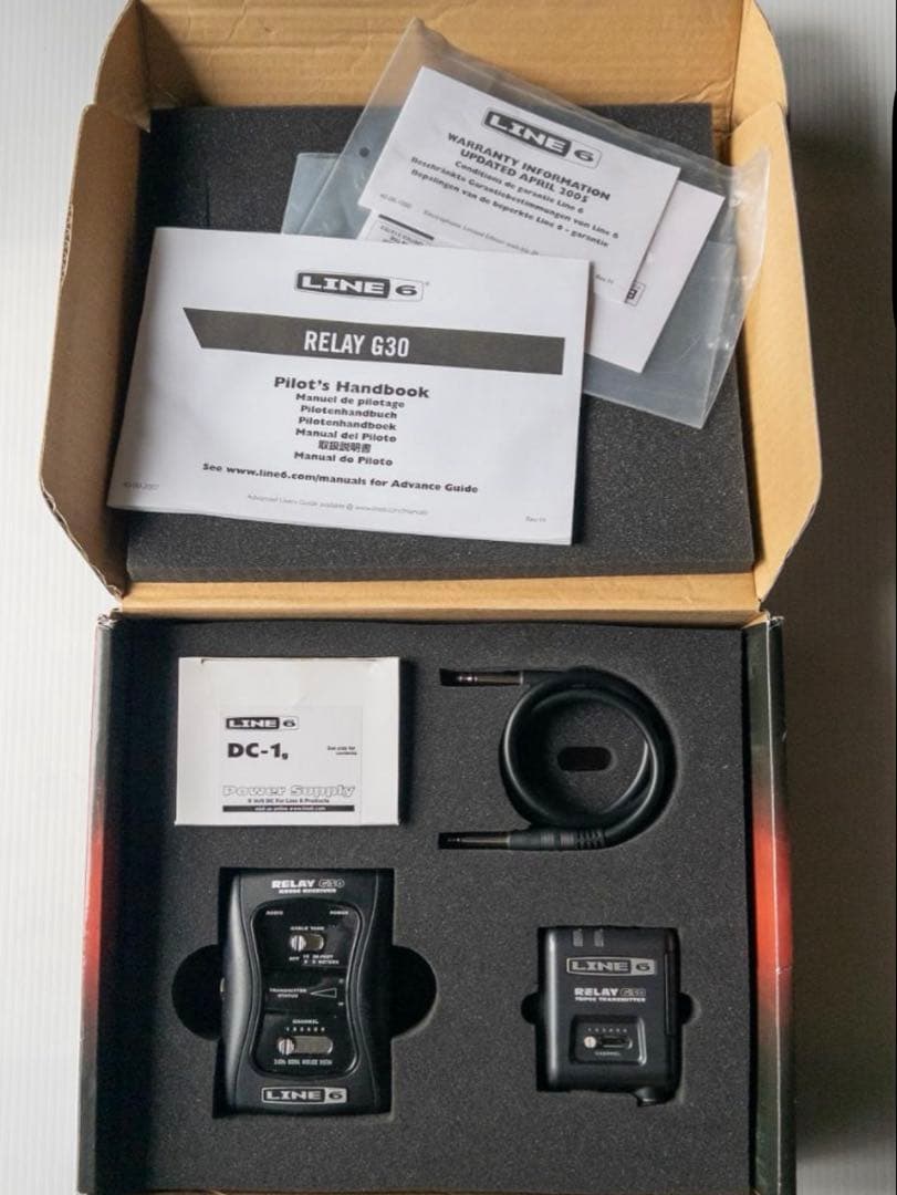 LINE6 Relay G30 ワイヤレスシステム