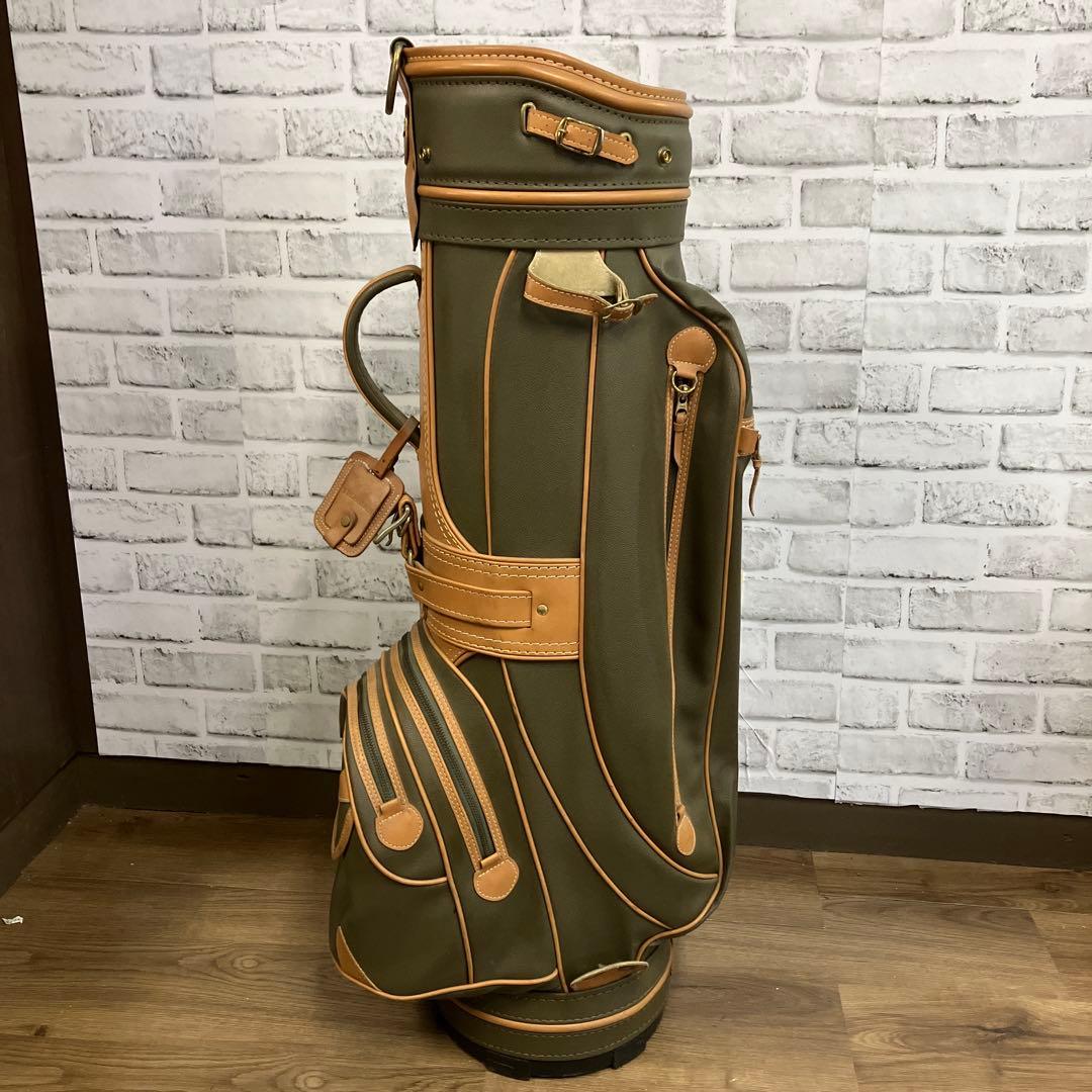 昭和レトロ 希少 ヴィンテージ TRUSSARDI トラサルディ キャディバッグ
