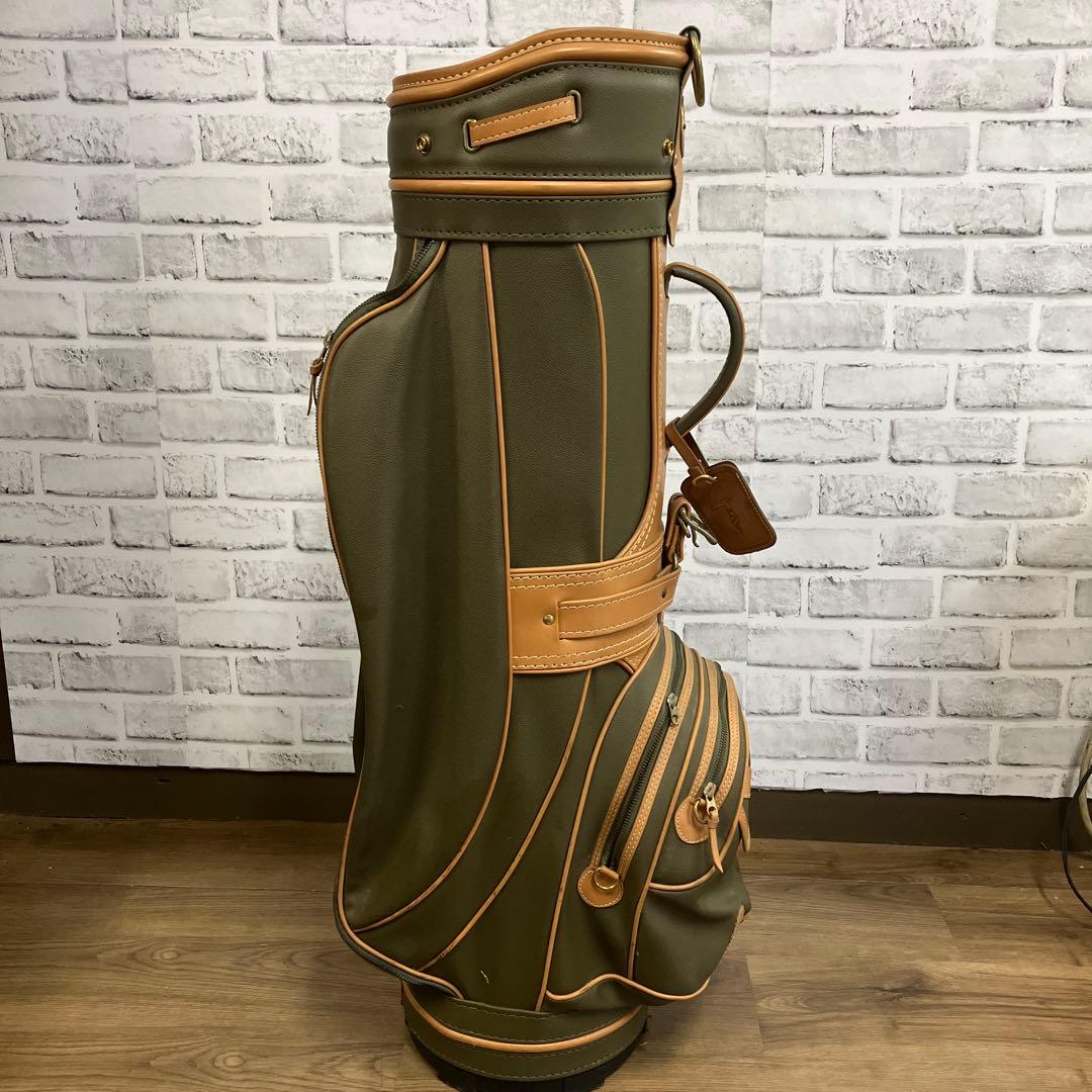 昭和レトロ 希少 ヴィンテージ TRUSSARDI トラサルディ キャディバッグ