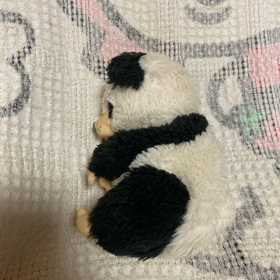 ファースト　モンチッチ風　パンダ　ぬいぐるみ　① レトロ　中古品
