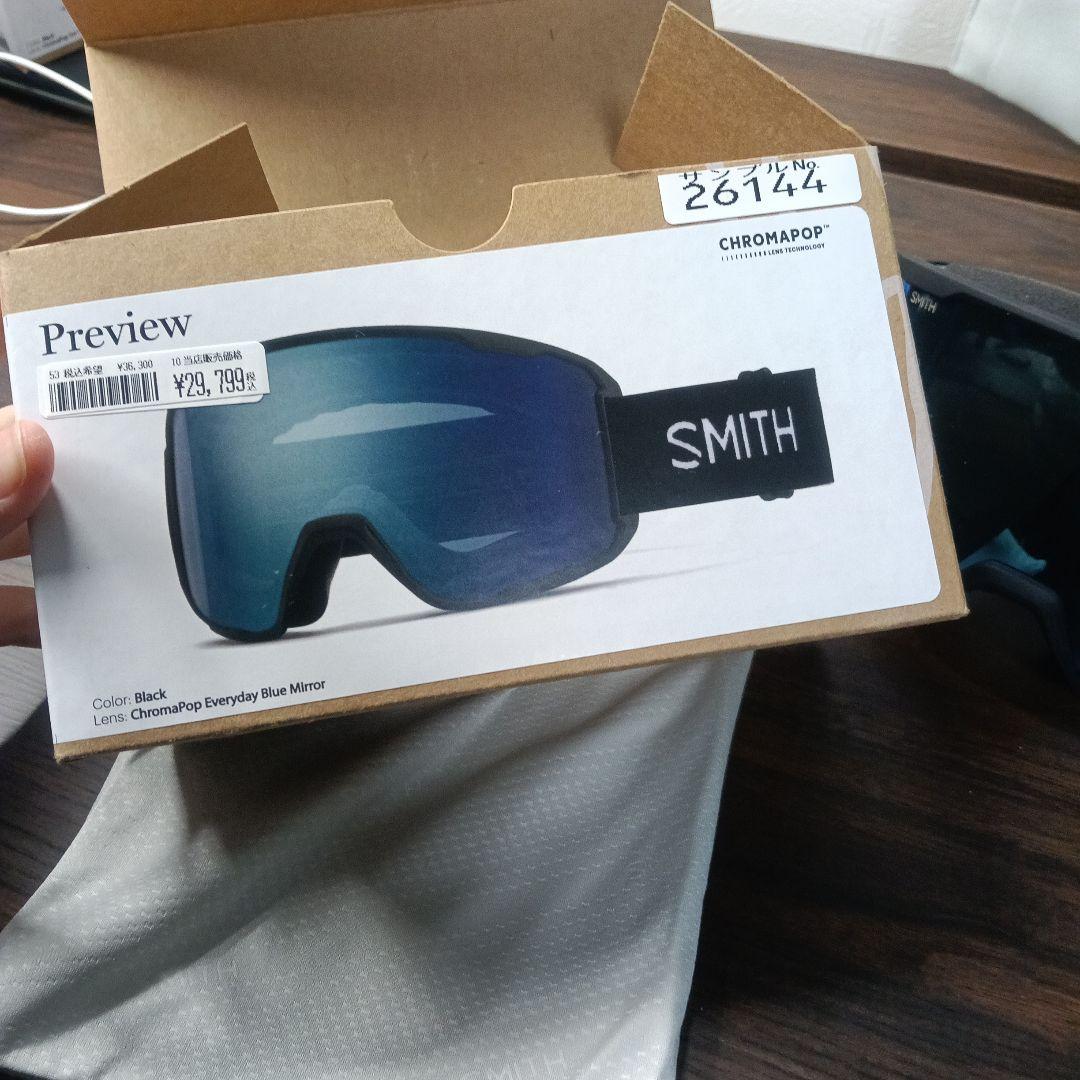 SMITH Preview ゴーグル Everyday Blue Mirror
