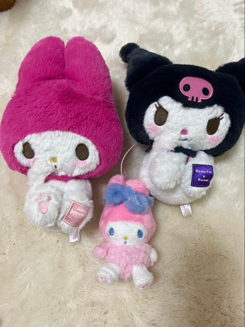 サンリオぬいぐるみ　まとめ売り　マイメロ　クロミ　メロクロ