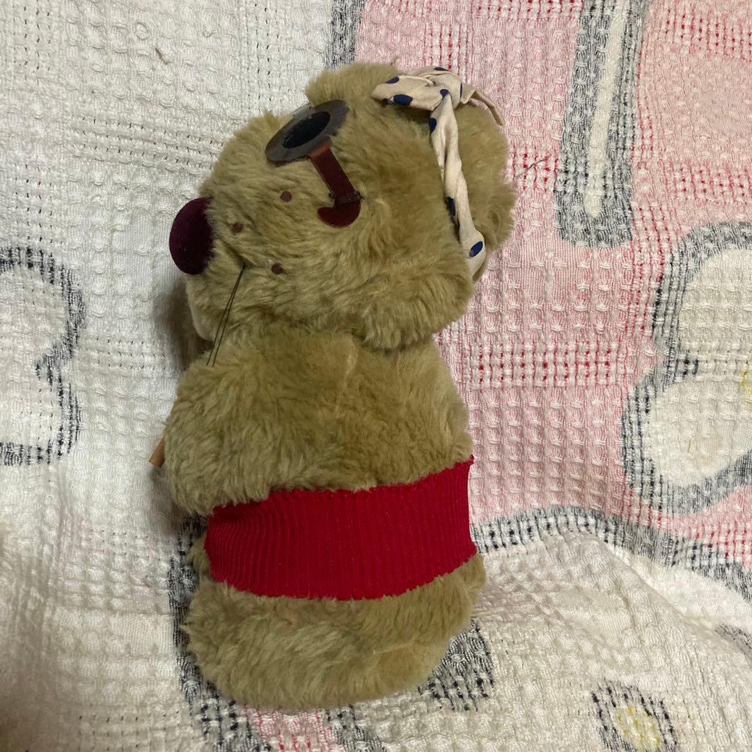 プチアムール　バンダイ　もぐらの坑夫　ぬいぐるみ　中古品