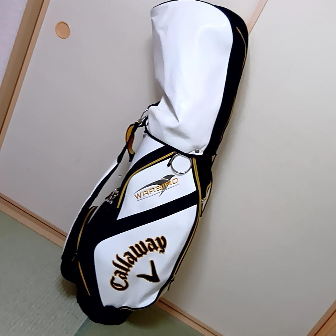 Callaway Warbird キャディバッグ ホワイト ブラック