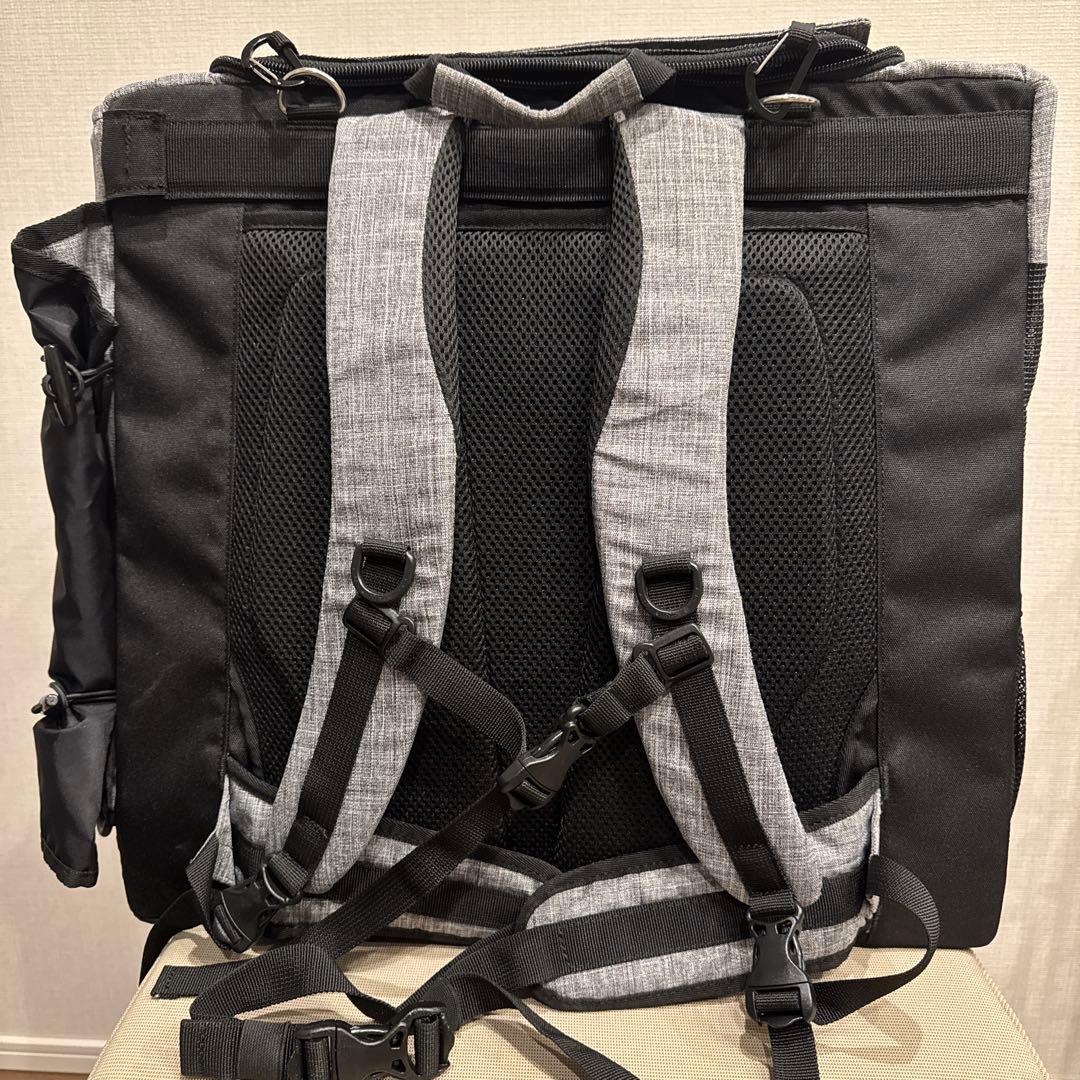 エアバギー 3ウェイバックパックキャリー [ワイドサイズ] クッション付