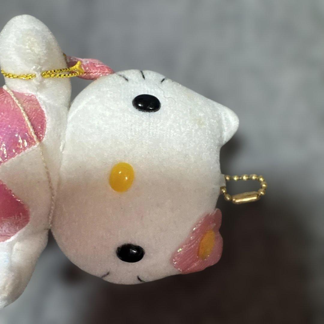 タグ付き希少品♡マーメイド　オーロラキティ♡1999♡ピンク人魚ぬいぐるみ