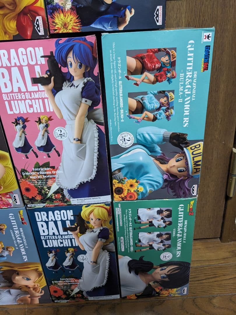 ドラゴンボールGLITTER&GLAMOURS ブルマ ランチ 18号　ビーデル