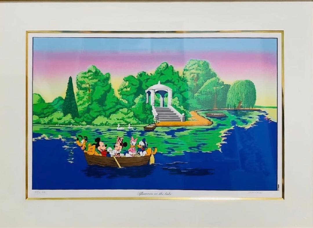 楽しい気持ちになるウォルト・ディズニーAfternoon on the lake