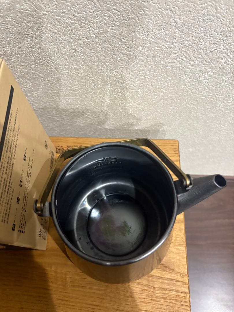 ファイヤーサイド　トリップケトル（サテンブラック）１リットル