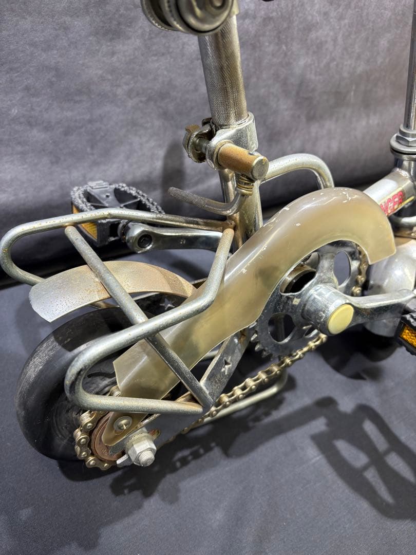 希少　アンティーク豆チャリ　チャレンジャー　スタンド付き