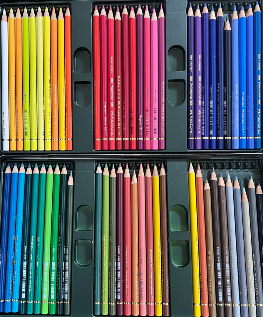 ファーバーカステル ポリクロモス色鉛筆 60色