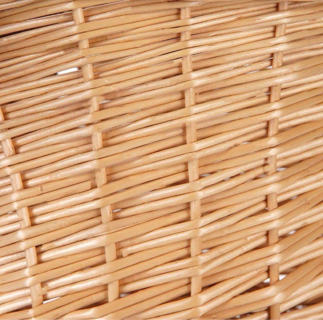 EIRONA キッズ 自転車 ウィッカー バスケット ブラウン