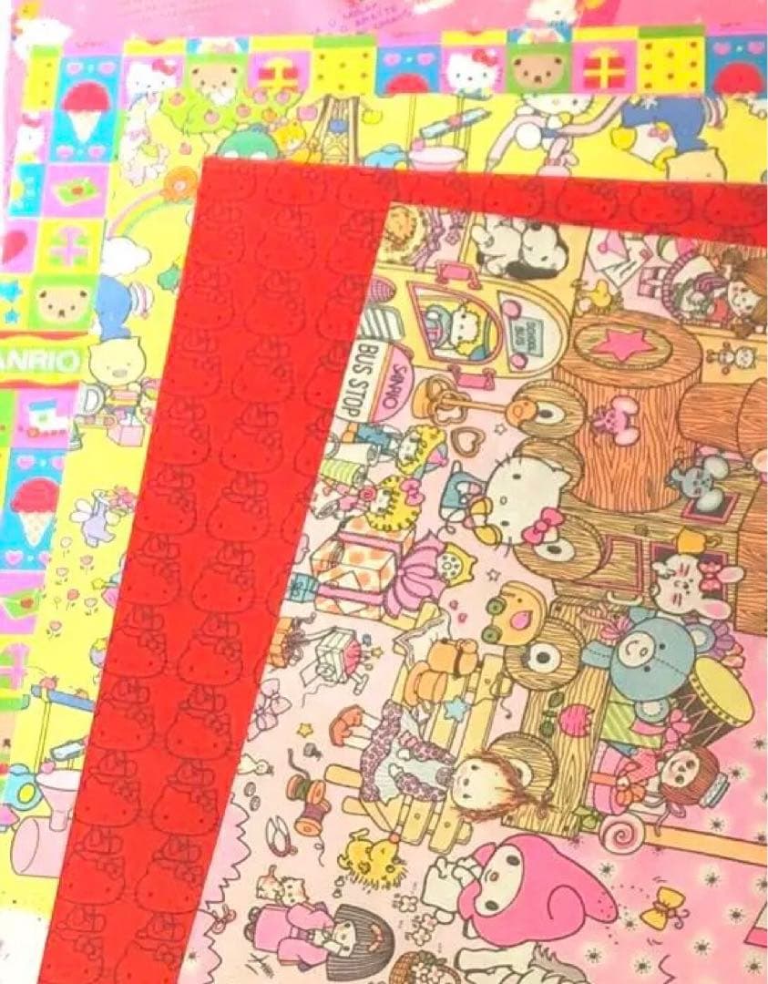 サンリオレトロ　平袋セット　限定1セット　新品　昭和ファンシー'70s ’80s