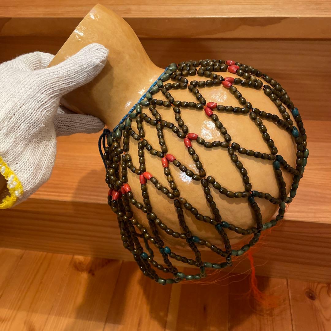 シェケレ　　天然瓢箪