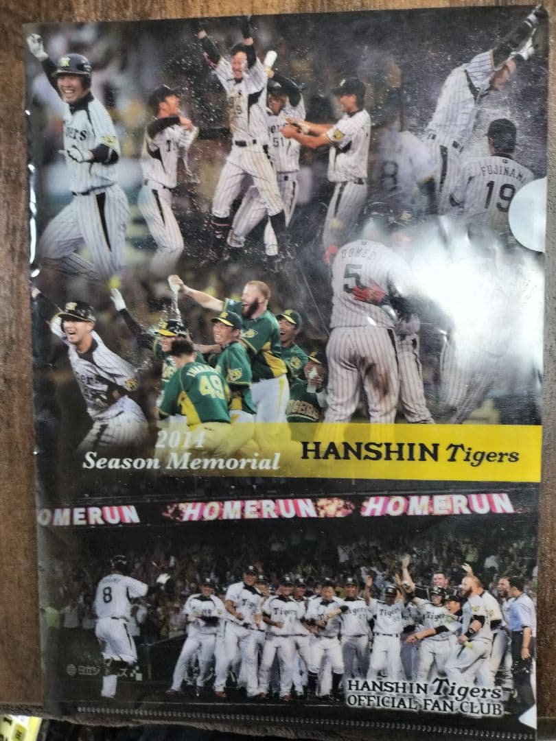 〚非売品〛阪神タイガース　2014年シーズン記念クリアファイル